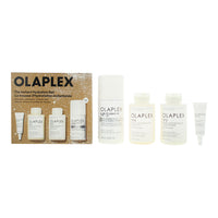 Olaplex Instant Hydration 4 Piece Gift Set: No.4 Shampoo 100ml - No.5 Conditioner 100ml -No.5 Leave-In Conditioner 100ml - No.05 Hair Treatment 5ml