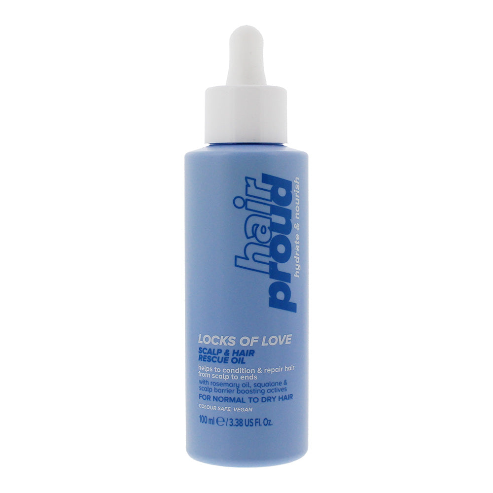 Hair Proud Hydrate Locks Of Love Scalp and Hair Rescue Oil 100ml
