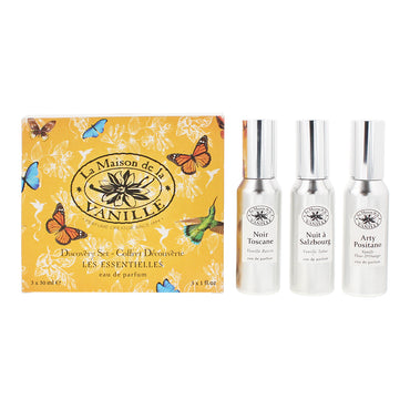 Maison De La Vanille Discovery Set 3 Piece Gift Set: Nuit a Salzbourg Eau de Par