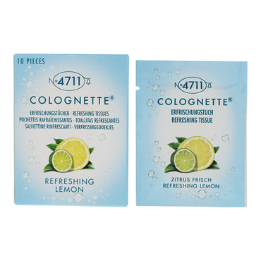 4711 Colognette Refreshing Lemon Tissues 10pcs