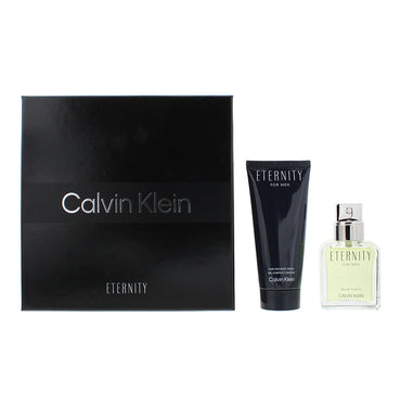 Calvin Klein Eternity For Men 2 Piece Gift Set: Eau de Toilette 50ml - Shower Ge