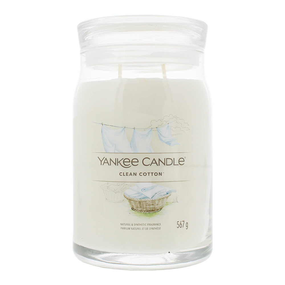 Yankee Candle Clean Cotton Candle 567g