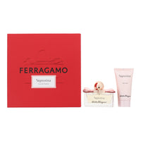 Salvatore Ferragamo Signorina 2 Piece Gift Set: Eau De Parfum 50ml - Body Lotion