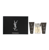 Yves Saint Laurent L'Homme 3 Piece Gift Set: Eau de Toilette 100ml - Shower Gel