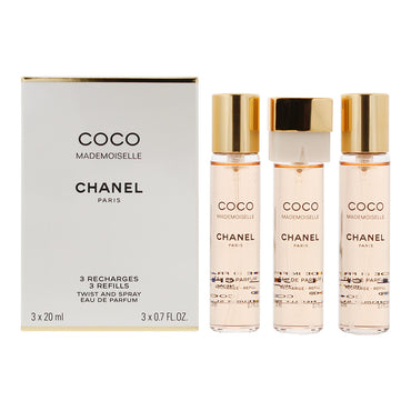 Chanel Coco Mademoiselle Eau de Parfum 3 x 20ml