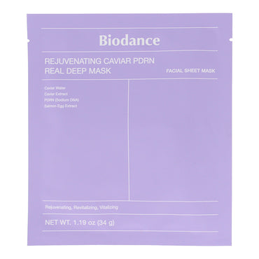 Biodance Rejuvenating Caviar PDRN Real Deep Mask Sheet 1 x 34g