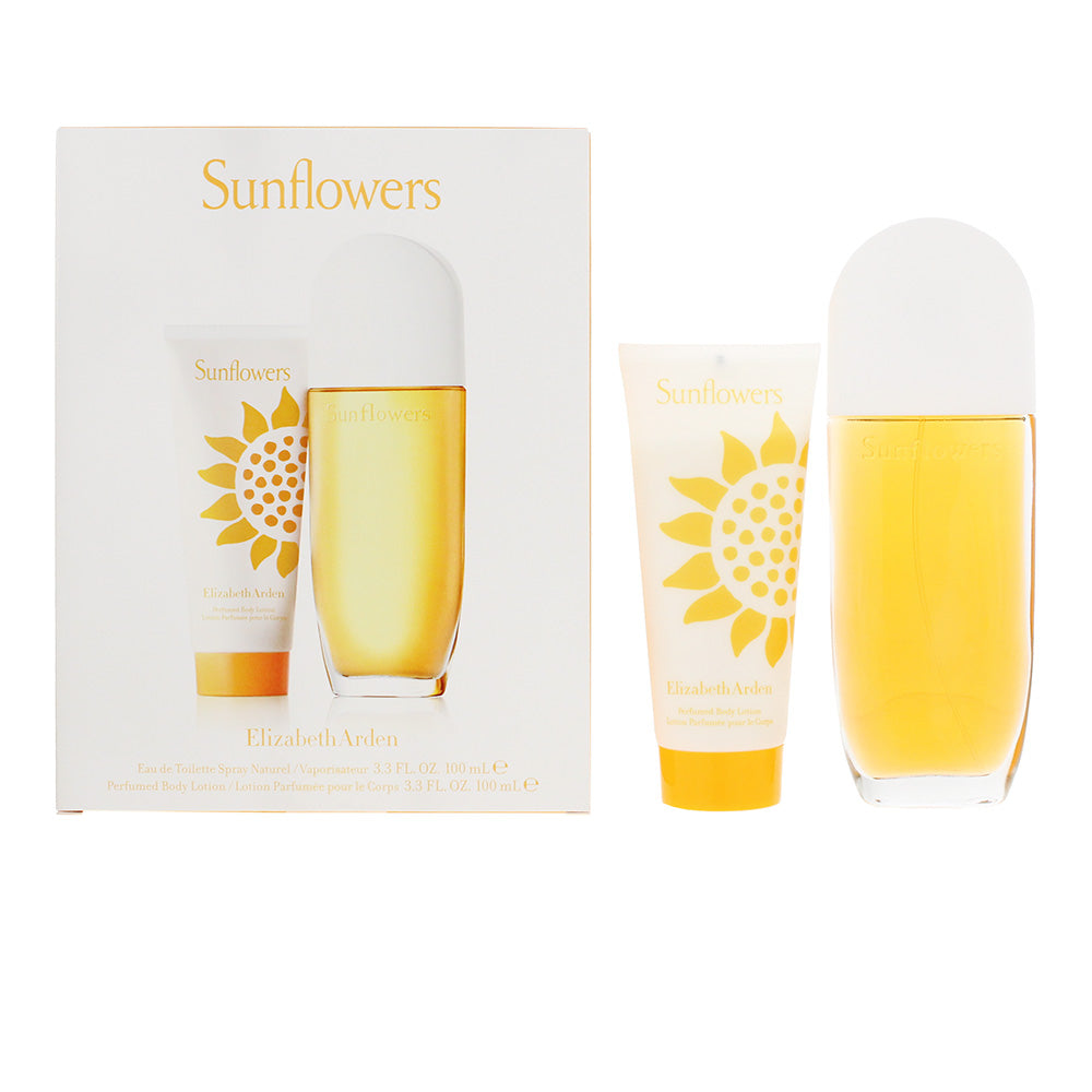 Elizabeth Arden Sunflowers 2 Piece Gift Set: Eau de Toilette 100ml - Body Lotion