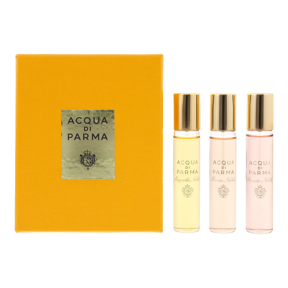 Acqua Di Parma Le Nobili 3 Piece Gift Set: Rosa Eau de Parfum 12ml - Magnolia Ea