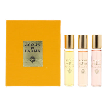 Acqua Di Parma Le Nobili 3 Piece Gift Set: Rosa Eau de Parfum 12ml - Magnolia Ea