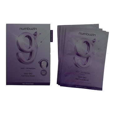 Numbuzin No.9 Nad + Bio Lifting Face Sheet Mask 4pcs