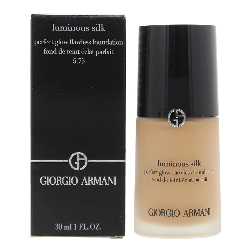Giorgio Armani Luminous Silk Perfect Glow Flawless 5.75 Medium Warm Foundation 3