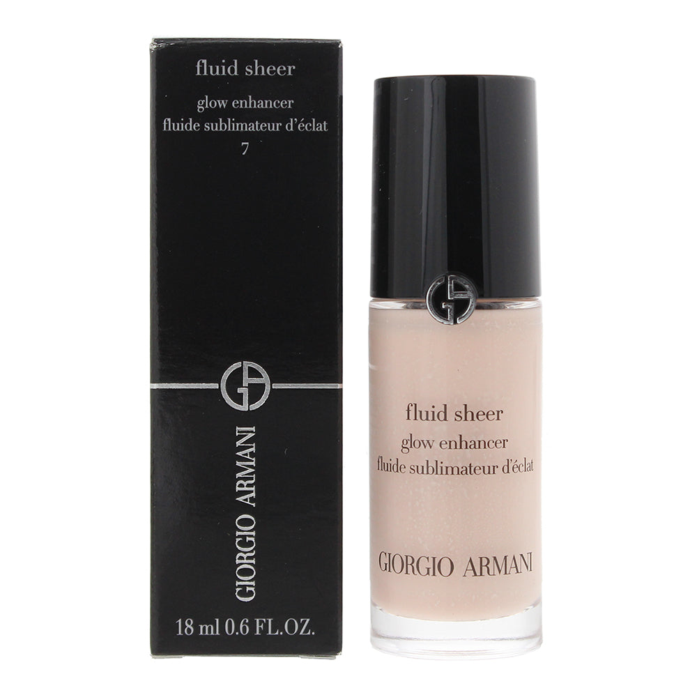 Giorgio Armani Fluid Sheer Glow Enhancer 7 Light Pink Bronzer 18ml