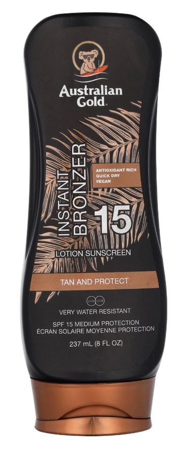 Australian Gold Lotion With Instant Bronzer SPF15 237 ml