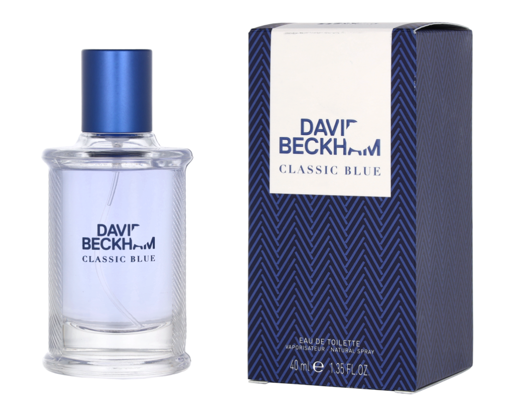 David Beckham Classic Blue Edt Spray 40 ml