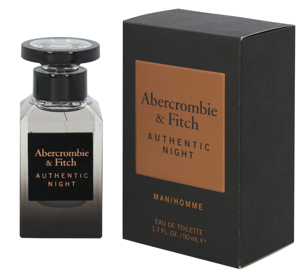 Abercrombie & Fitch Authentic Night Men Edt Spray 50 ml