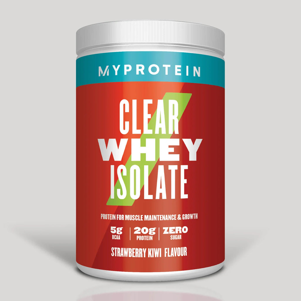 MyProtein Clear Whey Isolate Protein Powder – Strawberry Kiwi – 500G