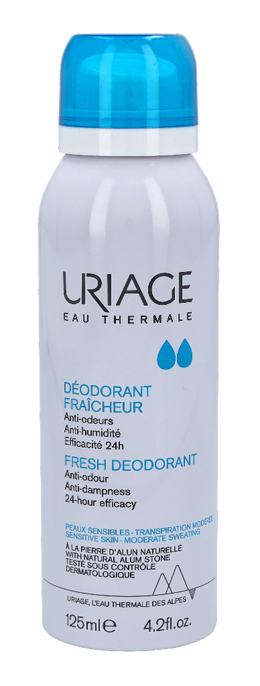 Uriage Deodrant Fraicheur- Fresh 24H 125 ml