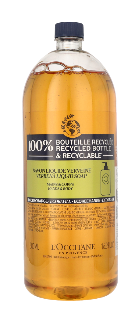 L'Occitane Liquid Hand Soap - Verbena Refill 500 ml