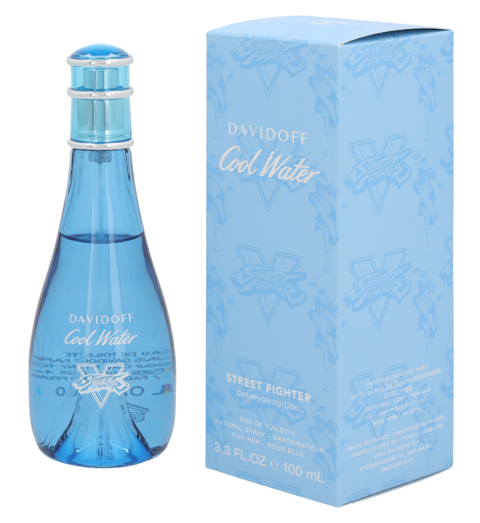 Davidoff Cool Water Street Fighter Woman Limited Edition 100 ml