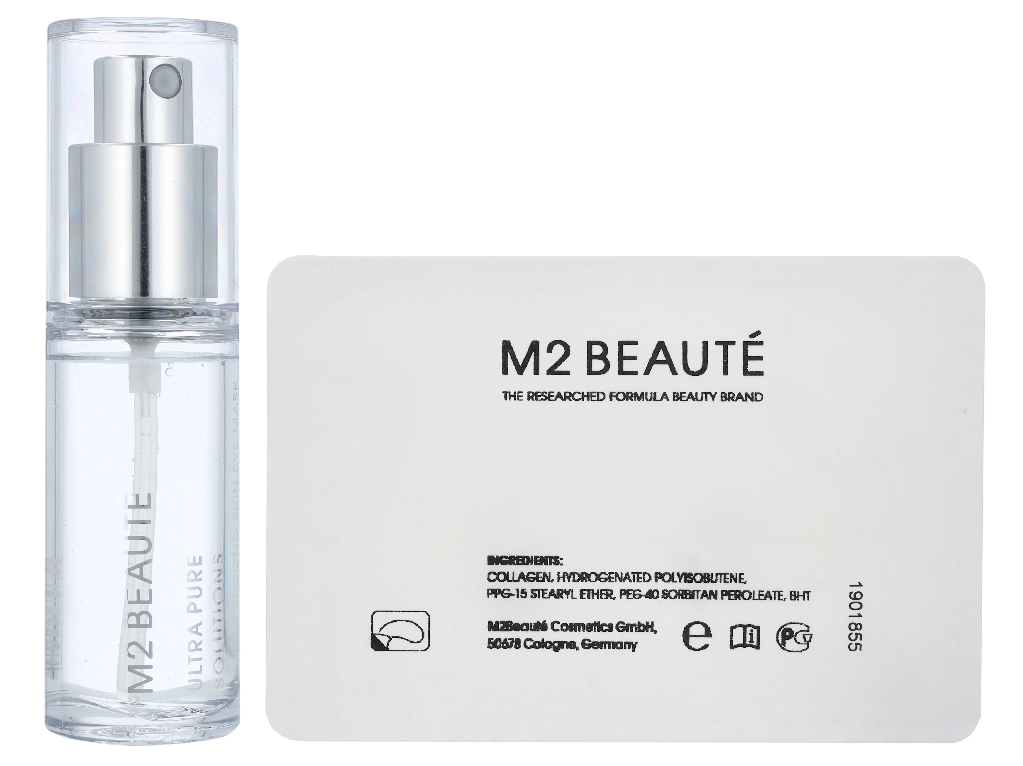 M2 Beaute Hybrid Second Skin Eye Mask Collagen Set 30 ml