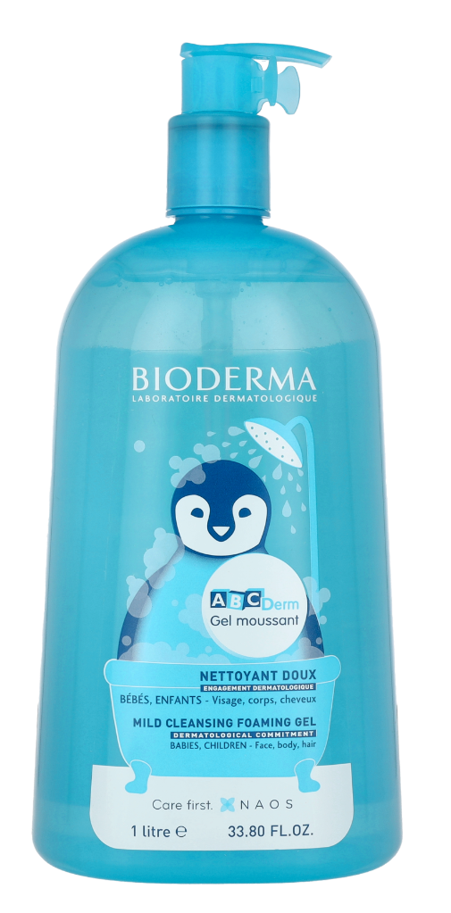 Bioderma ABCDerm Mild Cleansing Foaming Gel 1000 ml