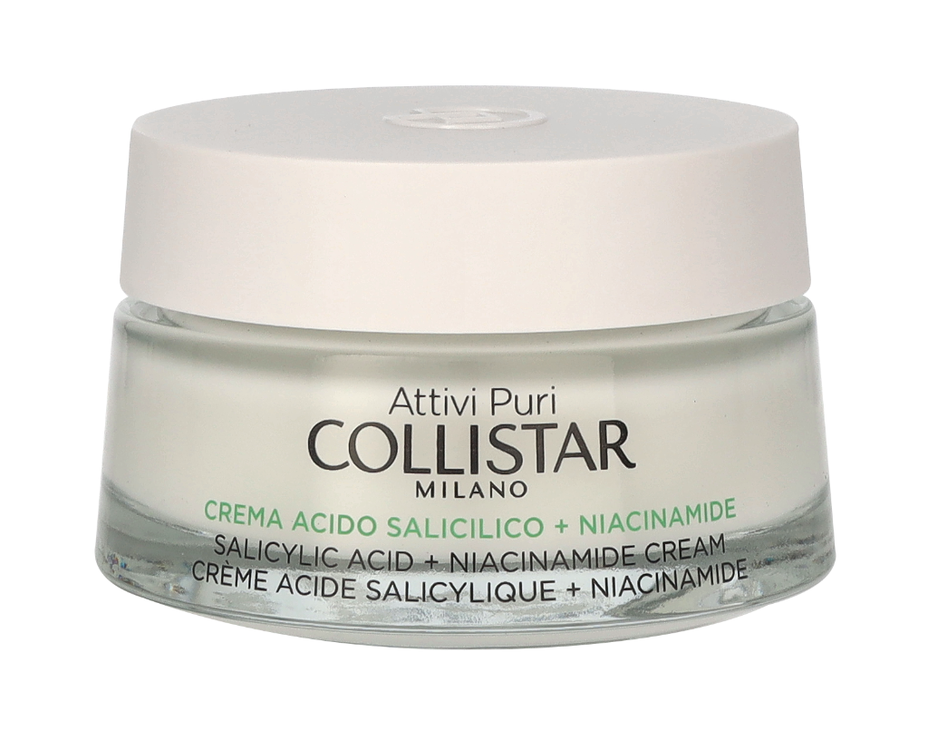 Collistar Attivi Puri Crema Ácido Salicílico + Niacinamida 50 ml