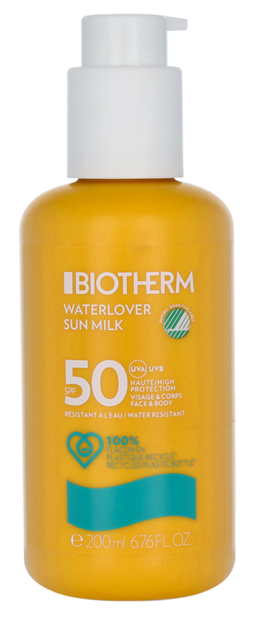 Biotherm Waterlover Sun Milk w/Pump SPF50 200 ml