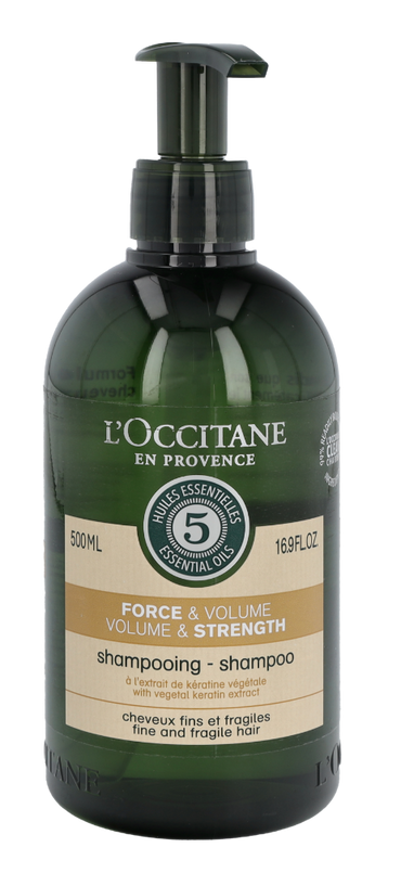 L'Occitane 5 Ess. Oils Volume & Strength Shampoo 500 ml