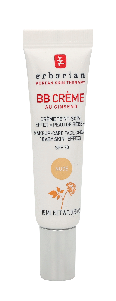 Erborian BB Cream Au Ginseng 5-In-1 Baby Skin Effect SPF20 15 ml