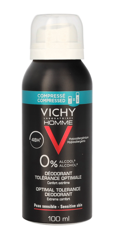 Vichy Homme 48H Optimal Tolerance Deodorant Spray 100 ml