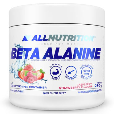 Allnutrition, Beta Alanine, Raspberry Strawberry - 250g
