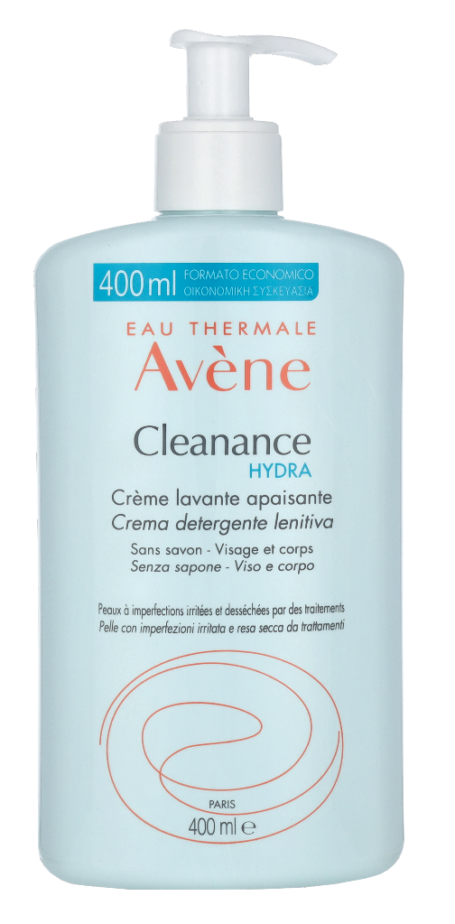 Avene Cleanance Hydra Soothing Cleansing Cream 400 ml