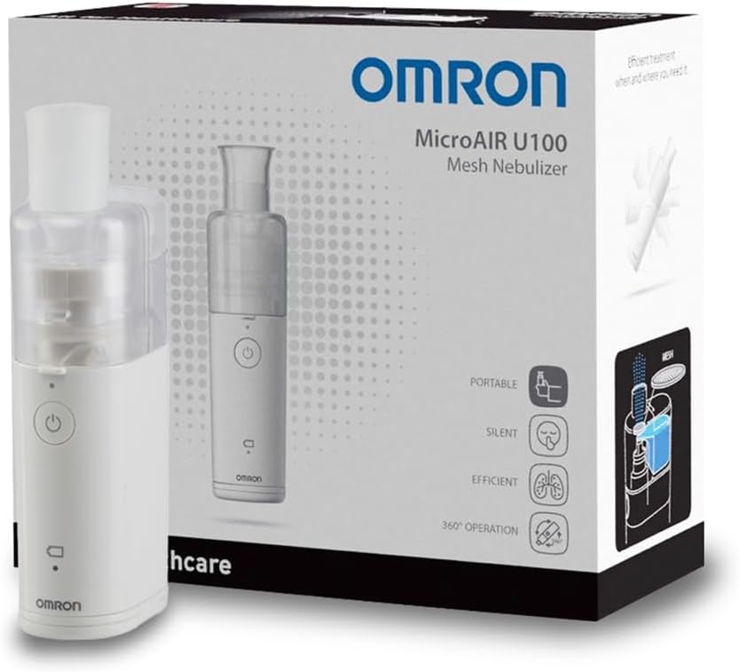Microair Omron | nebulizador de malha | portátil | silencioso
