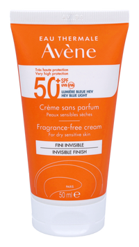 Avene High Protection Unscented Cream SPF50+ 50 ml