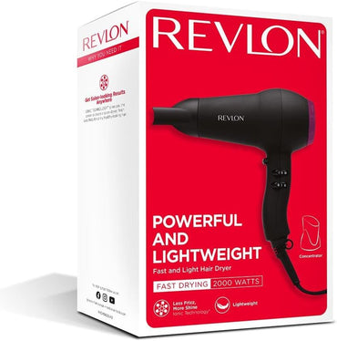 Secador de cabelo Revlon | harmonia | 2000w | seco e estilo