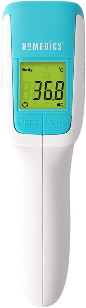 Homedics voorhoofdthermometer | contactloos | infrarood