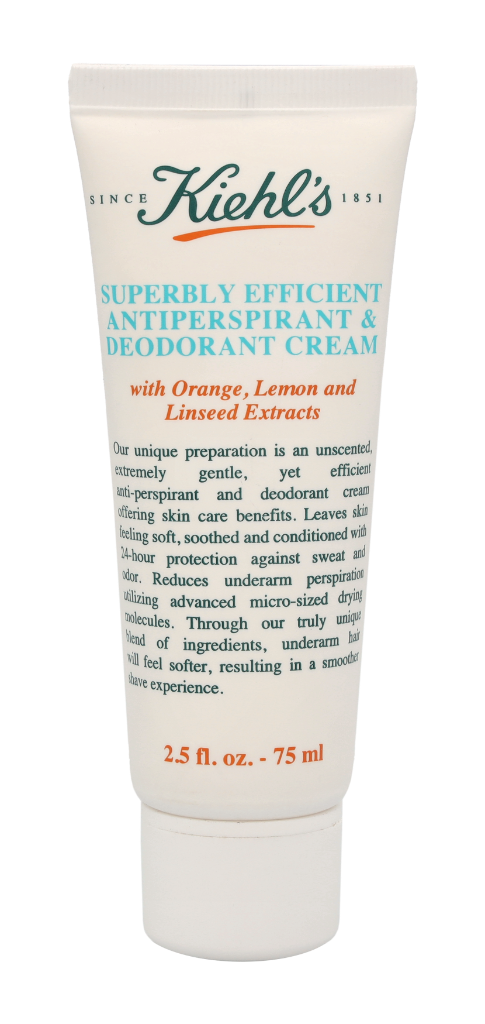 Kiehl's Superbly Efficient Antiperspirant & Deodorant Cream 75 ml