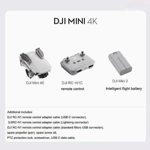 DJI Mini 4K Ultra HD Mini Aerial Drone Captain with Intelligent Range Shooting and Remote Control Aircraft