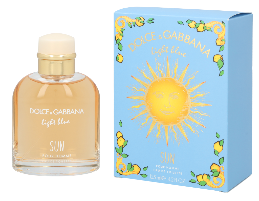 Dolce & Gabbana Light Blue Sun Pour Homme Edt Spray 125 ml