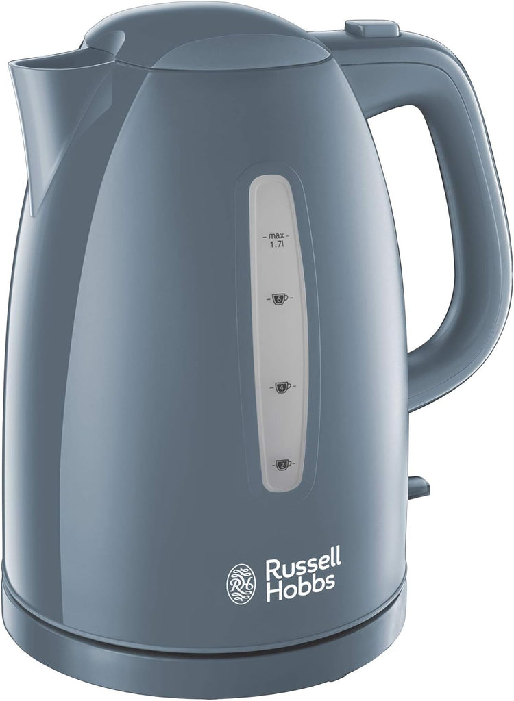 Russell hobbs vattenkokare | 1,7l 3kw | texturer | grå