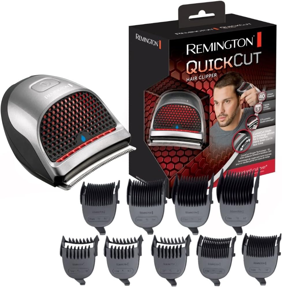 Remington Hair Clipper | Quick Cut | Lithium | Curve |9