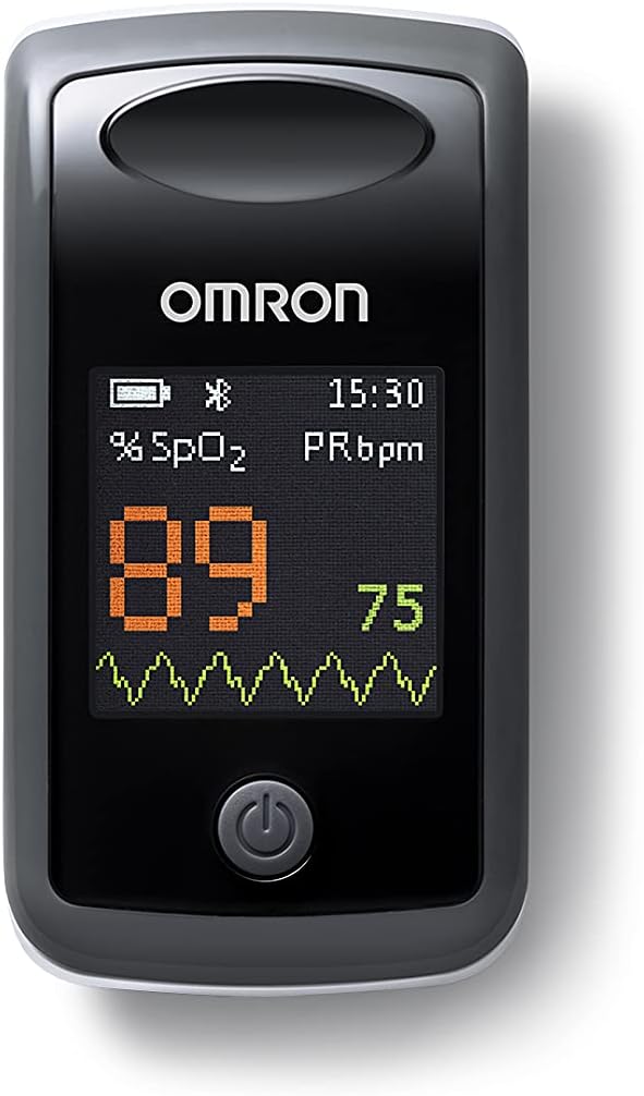 Oxímetro de pulso Omron | hpo-300t | conexão bluetooth omron