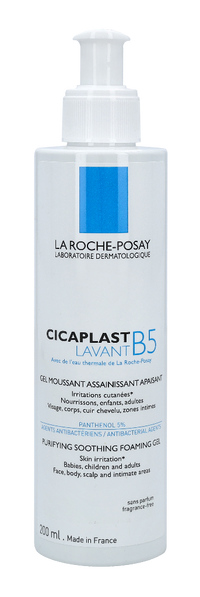 LRP Cicaplast Lavant B5 Purifying Soothing Foaming Gel 200 ml