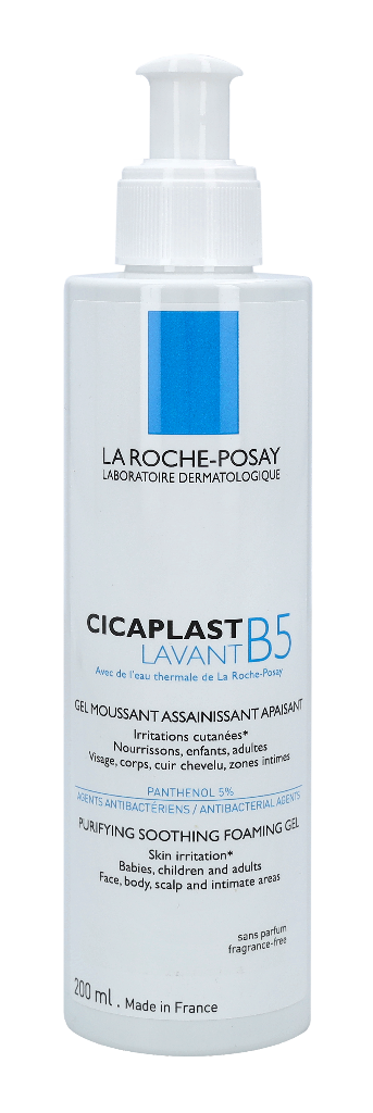LRP Cicaplast Lavant B5 Purifying Soothing Foaming Gel 200 ml