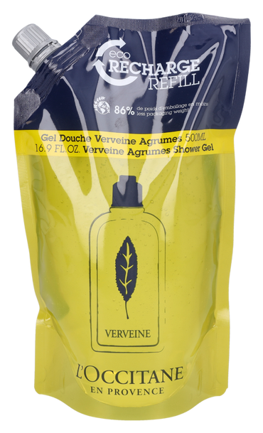 L'Occitane Verbena Citrus Shower Gel - Refill 500 ml