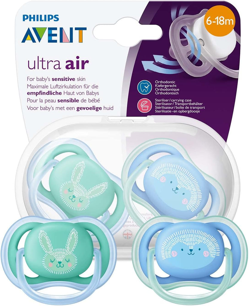 Smoczek dla niemowląt Philips Avent | Ultra Powietrze | 6-18 miesięcy