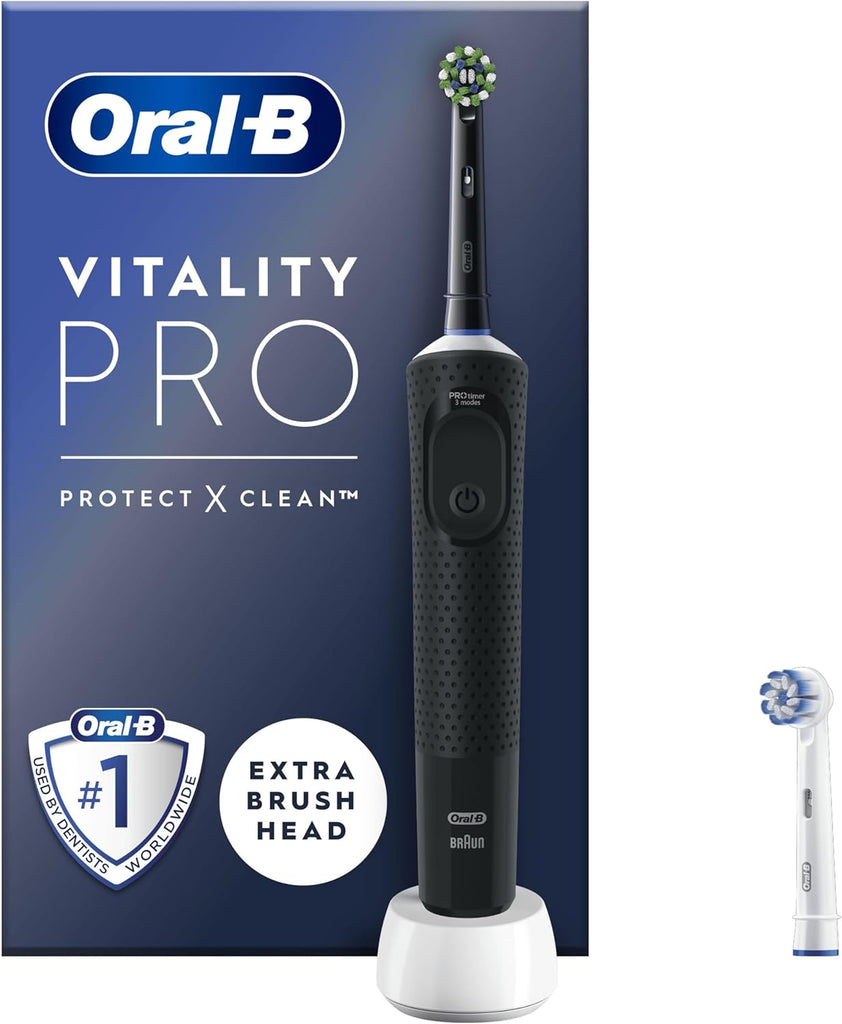 Cepillo de dientes Braun | Vitalidad Pro | Negro | 3 modos