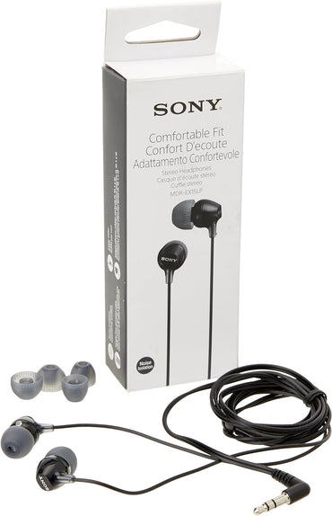 Fones de ouvido intra-auriculares Sony | leve | confortável