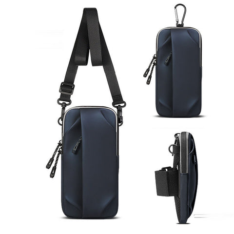 Running mobile phone arm bag for men and women, single shoulder diagonal cross bag, wrist bag, fitness sports travel equipment,