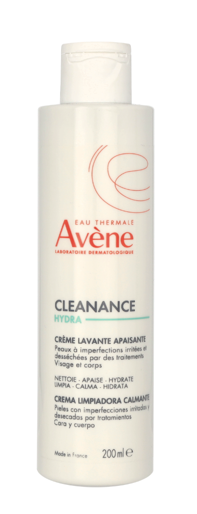 Avene Cleanance Hydra Soothing Cleansing Cream 200 ml